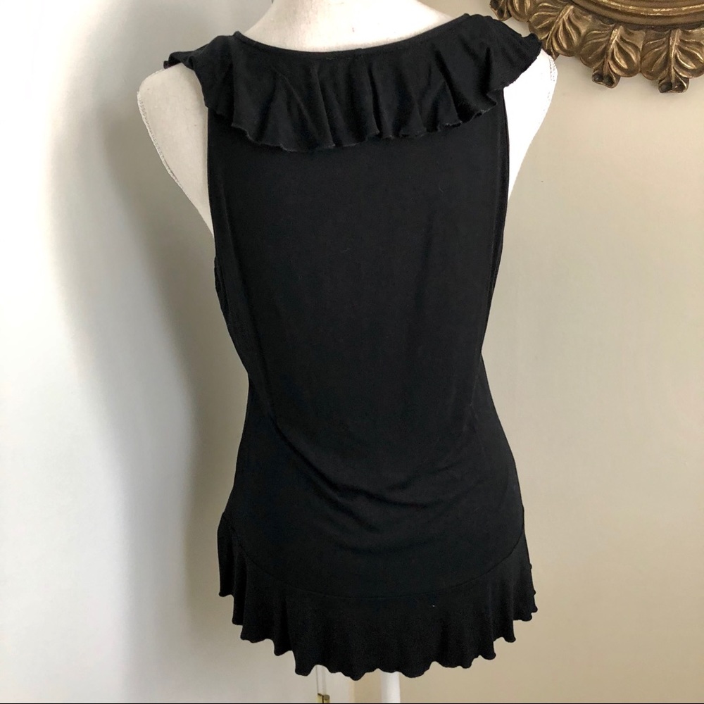 Boston Proper Ruffle Tank Top - Picture 4 of 5